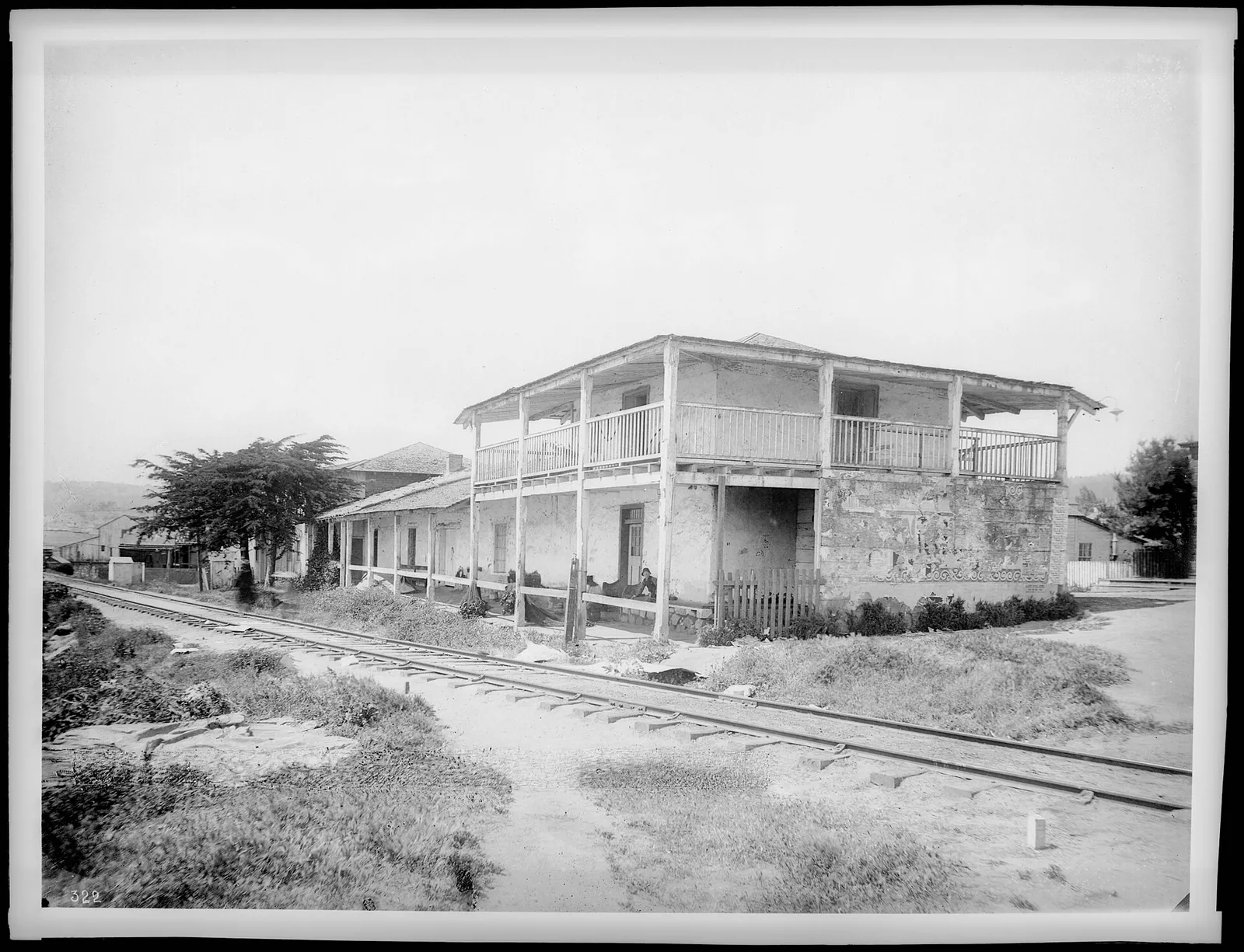 Then, c. 1890: The Monterey Custom House — built under three flags (Spanish, Mexican, American) and California's oldest government building.